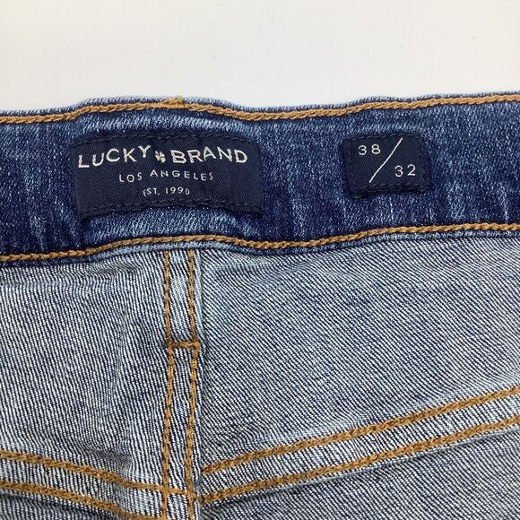 Lucky Brand‎ Mens 121 Slim Straight Jeans Size 38 x 32 - Picture 8 of 10